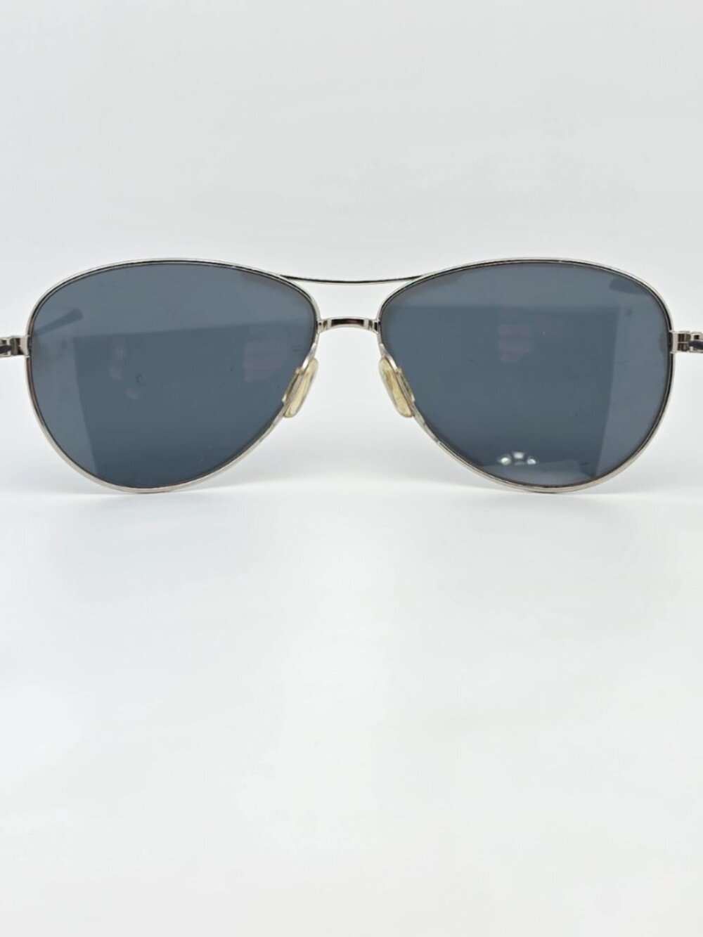 Smith Optics Langley ODN 3 Silver Frame Grey Carbonic Lens Aviator Sunglasses - Picture 4 of 14